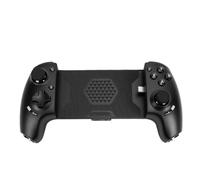 TIKATARER Controller di Gioco Mobile Bluetooth 5.3 con Joystick Effetto Hall, Grilletti, Paraurti Tattili, Doppi Paddle Posteriori, Design Retrattile Adatto a Telefoni da 110-189 Mm per