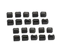 TIKATARER Coperture per le Gambe Sedia, Protezione per Sedia Protettori Protettori per Gambe 20pcs Copritura Tavolo a Prova di Graffio Trasparente Anti Graffio Coperture per per Pavimenti in Legno (S)