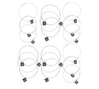 TIKATARER Corde per Chitarra Classica, Set da 3 Pezzi di Ricambio in Nylon Placcato Argento con Tono Stabile, per Accessori per Chitarra Classica (NX35)