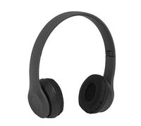 TIKATARER Cuffie Bluetooth, Cuffie Wireless Pieghevoli, Supporto per Scheda di Memoria da 32 GB con Autonomia da 4 a 6 Ore, Ideale per Sport, Amanti della Musica, Regalo per Donne e Uomini (BLACK)
