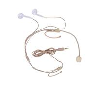 TIKATARER Cuffie con Microfono a Condensatore, Cuffie con Microfono Staccabile Ad Alta sensibilità, a Collo di Cigno Regolabile per Registrazione Podcast, Studio e Trasmissione Dal Vivo, Compatibile