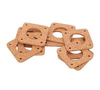 TIKATARER Cuscinetti di Smorzamento per Guarnizioni del Motore in Sughero per Stampante 3D, 20 Pezzi di Smorzatori di Vibrazioni, Piedini di Smorzamento delle Vibrazioni Dell'aria, 42