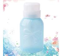 TIKATARER Flacone Dispenser Portatile per Solvente per Unghie, Flacone con Pompa a Molla, Dispenser con 4 Opzioni di Colore, Ideale per Liquidi Acetone e Non Acetone, Uso in Salone e in Viaggio