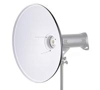 TIKATARER Fotografia per Piatti di Bellezza, Piatto di Bellezza con Mini Riflettore a Nido d'ape Stoffa Morbida Panno da 22 Pollici di Reflector Kit di Illuminazione Softbox Softbox per Fotografia