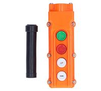 TIKATARER Gruzione di Controllo Telecomando, 220 V/500V 5A Canta Pulsante Pulsante Paranco Tastro Remoto Shell Holdhell Control Interruttore di Controllo per il Sollevamento Elettrico