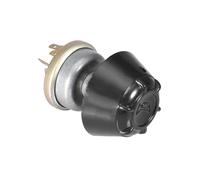 TIKATARER Interruttore a Pulsante 12V, Interruttore Luce Clacson in Alluminio, a Montaggio Diretto con Connessione, Ideale per Trattore, David Brown e Landini