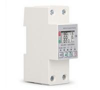 TIKATARER Interruttore Automatico WiFi Intelligente, Multimetro AC85-300V 63A con Misurazione Remota, Protezione da Sovraccarico Sovracorrente, Visualizzazione in Tempo Reale