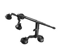 TIKATARER Kit di Montaggio per Telecamera a Ventosa 5 in 1 per Action Cam 360 X5 X4 X3 X2 RS, Supporto per Auto a Ventosa con Bastone Selfie Estensibile da 115 Cm