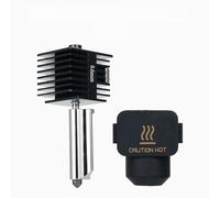 TIKATARER Kit Hot End per Stampanti 3D Lab A1, Hot End Compatibile con PLA da 1,75 Mm, ABS, PETG, TPU, Legno, Filamento in Fibra, Design Ad Aspirazione Magnetica con Ugello da 0,2 Mm, 0,4, 0,6 (0,6