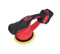 TIKATARER Kit Lucidatrice e Levigatrice per Auto Senza Fili e Senza Spazzole, Macchina per Lucidatura Ceratura a 6 Velocità Variabili con 2 Batterie da 2,0 Ah Caricabatterie Rapido (Spina europea)