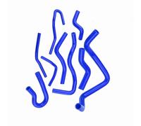 TIKATARER Kit Tubi Radiatore Auto in Silicone da 9 Pezzi, Tubi Flessibili Radiatore Auto Tubo Refrigerante, Sostituzione Diretta per Originale, Spessore 4,5 Mm, Ideale per D15 D16 SOHC EG EK Dal