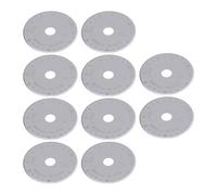 TIKATARER Lampe di Sostituzione del Taglio da 45 Mm, 5 Lame - Taglierina Circolare in Acciaio di Tungsteno per Trapunte, Cucito, Artigianato e Scrapbooking, per Utenti di Sinistra e