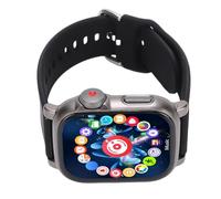 TIKATARER Lettore MP3 con BT 5.4, Lettore Musicale Indossabile, di Cinturini da Polso Touch Screen con Altoparlante Integrato, Registratore Vocale e Fitness Tracker, Ideale per la Corsa, (32G)