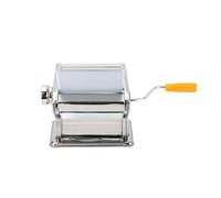 TIKATARER Macchina per Pasta Manuale, Pressa per Pasta in Acciaio Inossidabile, Macchina per con 6 Livelli di Spessore Regolabili, Ideale per Uso Domestico, di Ristoranti e Hotel
