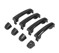 TIKATARER Manico della Portiera dell'auto, Maniglia della Porta Esterna con Tappi 4pcs ABS Anteriore e Posteriore Maniglia della Porta Automobilistica Esterna Maniglie Esterne 69217-60150 - C0