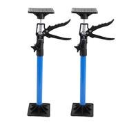 TIKATARER Martinetto per Armadio 2 Pezzi, Palo di Supporto per Armadio con Carico di 40 Kg con Cuscinetti Ispessiti e Design a Sgancio Rapido 50-115 Cm Regolabile, Strumento di Supporto di Terza