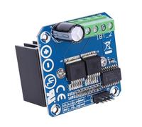 TIKATARER Modulo di Azionamento Motore, Driver A Ponte H Ad Alta Potenza da 43 A, Controller Motore con Protezione da Sovracorrente Termica, Ideale per Auto Intelligenti, Robotica e Progetti Fai da Te