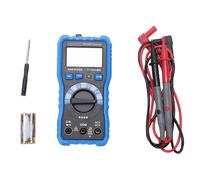 TIKATARER Multimetro Digitale, Tester di Tensione CA CC TRMS 2000 V, Tester di Rilevamento NCV con LCD Retroilluminato, Ideale per Fotovoltaico, Minerario e Manutenzione Elettrica (SK-33PV)