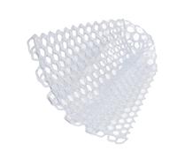TIKATARER Net di Pesca Estendibile, Rete di Atterraggio della Pesca a Mosca Rete di Sostituzione per Net Colpoble Clear Bubbe Sostituzione Borsa per la profondità Bianca da 21 Cm Bianca