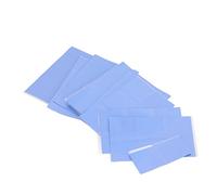 TIKATARER Pad Termico per CPU, 50 Pezzi Pad Termico Thermacell Ricarica Pad Termico per CPU Silicone 30x30x0,5 Mm Isolamento Dissipatore di Calore Raffreddamento per Laptop Dissipatore di