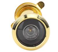 TIKATARER Peep Fori per Porta, 2 Pep Sbirciati con Spettatore di Porte del Filo con Filo Preciso per Porte in Legno, Fibra di Vetro o Metallo (Diametro del foro a 14 oro semplice 14-16 Spessore)