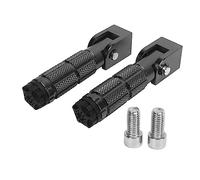 TIKATARER PEG FOOD, 2 Pcs Moto Pieghevole PEGS M8 Pedale Passeggero Pedaggio Motociclette Piolo Antismissip in Lega di Alluminio in Lega Universale Pioli per Bici Universali per Bici Atv Utv Go Kart