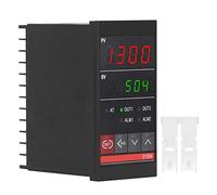 TIKATARER PID Temperature Controllori XY504, 48x96x78mm, Controller PID di Temperatura PID ABS PID con Telaio di Montaggio, relè di Raffreddamento a Riscaldamento per Forno in Forno