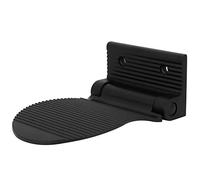 TIKATARER Piede Doccia Resto, Piede Doccia Resta Resto Montate Montato Pieno Pieghevole Alluminio Non Slip Montate Stool Montaggio della Vasca Resta per il Bagno di Ingresso del Corridoio (BLACK)