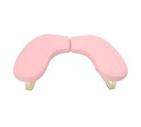 TIKATARER Poggiabraccia per Unghie in PU Morbido 2 Pezzi, Comodo Cuscino per Inferiore Antiscivolo per Manicure con Staffa in Acciaio Inossidabile, Ideale per il Supporto per le di Manicure Nail