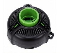 TIKATARER Pompa Ad Aria con Flusso D'aria Rapido e Stabile da 4,5 KPA, Funzionamento Silenzioso, Alimentazione a 3A, Set di 6 Ugelli per Materassini Gonfiabili, Galleggianti da Piscina