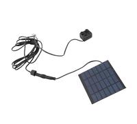 TIKATARER Pompa Solare per Stilografica, Pompa a Solare a Portata Funga d'Acqua con Motore Senza Spazzole per Un Aeratore di Laghetto a Basso Consumo di Energia per Un Divertimento Istantaneo nel
