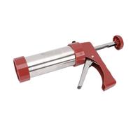 TIKATARER Pressa per Biscotti, Macchina per Biscotti in Acciaio Inossidabile con Dischi e Beccucci, Macchina per Versatile per, Torte e Dessert, 8,5x6,1 Pollici