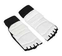 TIKATARER Protezione per i Piedi Taekwondo, 2 Pezzi Supporto per Caviglia Esteso da 22 Cm con Cuscinetto di Protezione in EVA Ispessito e Tessuto a Rete Traspirante, Ideale per Bambini Adulti (#5)