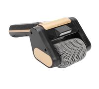 TIKATARER Pulitore per Griglia Elettrico Rotante a 360 Gradi, Spazzola Ricaricabile per Pulizia della Griglia con Manico Antiscivolo e Rullo in Acciaio Inossidabile con Luce a LED, Pulizia Rapida