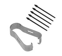 TIKATARER Punte di Penna Notevoli, Punte da Stilo 5pcs Accurati Accurati di Sostituzione Portatile Tocco di Calci Stilus con di Penna a a Pennellata per Pennelli per Pennellati per Dispositivi (BLACK)