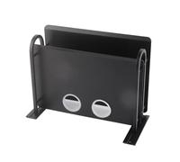 TIKATARER Scaffale del Router, Scaffale per Scatola TV a Doppio Strato Dvd Galleggiante a Parete Router Dvd Cavo Box Shelf Record Player per Casa