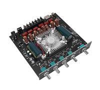 TIKATARER Scheda Amplificatore Bluetooth 5.1 da 220 W a 2.1, Modulo di Potenza Audio Subwoofer Ad Alte Prestazioni con Controllo dei Bassi Acuti e Controllo APP, Ideale per Altoparlanti Fai da Te