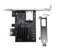 TIKATARER Scheda di Rete PCIe 4.0 da 10 Gbps, Adattatore Gigabit Ethernet RTL8127AT con Supporto PXE Senza Disco, per Workstation NAS PC Server Desktop