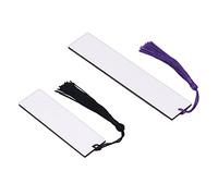 TIKATARER Segnalibri, 60 Pezzi Sublimation Blanks Bookmark Sublimation Blanks Products Seacmark Kit con Nappe Colorate Segnalibri per il Compleanno Bilancio Fai da Te