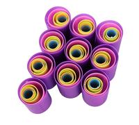 TIKATARER Set di Bigodini per Capelli 141 Pezzi, 60 Bigodini Impilabili 6 Dimensioni Extra Piccola a Extra Grande, Parrucchiere per Donna, Ideali per la Casa (Set di rulli per capelli)