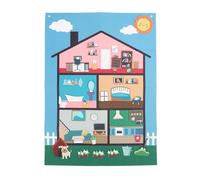 TIKATARER Set di Tavole Interattive in Feltro per Bambini Piccoli, Giocattoli Didattici Portatili, Storyboard Educativo in Feltro con Pezzi, Ideale per la Prima Educazione Prescolare e la Narrazione