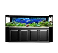 TIKATARER Sfondo per Acquario, Background di Rettili Sfondo per il Paesaggio in Pvc Paesaggio Dipinti Mondiali Dipinti Poster Poster Decorativo di Terrario per Acquario per (61 * 41CM)