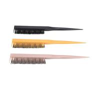 TIKATARER Spazzola per Capelli Stuzzicante a Coda di Topo 3 Pezzi, Spazzola Professionale in Nylon per Aumentare il Volume dei Capelli, Spazzole per per Salone di Casa per Donne e Uomini