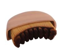 TIKATARER Spazzola per Contorno Viso, Spazzola Sintetica Morbida Dal Design Ergonomico, Spazzolatura a Secco Precisa e Strumento per Massaggio Facciale, Ideale per l'uso a Casa o in Salone