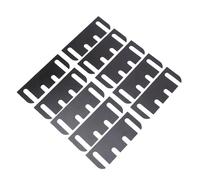 TIKATARER Spessore Cerniera Porta Hardware, Distanziatore Cerniera Porta in Acciaio Inossidabile con Angolo di Raggio 5/8 Pollici Spessore Universale in PVC per Messa a Punto e Regolazione Accurata