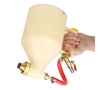 TIKATARER Spruzzatore di Texture a Secco, Spruzzatore di Vernice in Plastica Regolabile 3L 1/4 Pollici Spruzzatore di Vernice a Cordone Spruzzatore di Pistola a Spruzzo a Spruzzo a