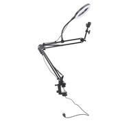 TIKATARER Squillo, Corridore di Montagna del Telefono Sopraelettrico con Anello di Luce Anello a Led su con Morsetto di Luce per Estensione Ciglia Beauty