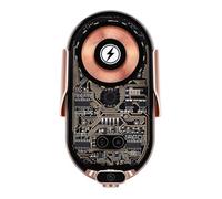 TIKATARER Supporto Magnetico per Auto con Ricarica Wireless, Supporto Magnetico per Telefono per Auto 15W Ricarica Rapida 66W Cablato con Morsetti Automatici per Smartphone