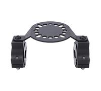 TIKATARER Supporto Tanica Carburante per UTV ATV, per Tubi Roll Cage da 1 | Supporto per carburante con bloccaggio, piastra in acciaio, morsetto in lega di alluminio, cuscinetti in gomma regolabili