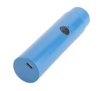 TIKATARER Tagliabarba Elettrico, Mini Tagliabarba Elettrico Portatile Ricaricabile Tramite USB per Uomo Donna Viaggio per Uso Domestico, Batteria Incorporata (BLUE)